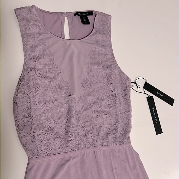 Tahari Lace and mesh bodysuit - Picture 2 of 6